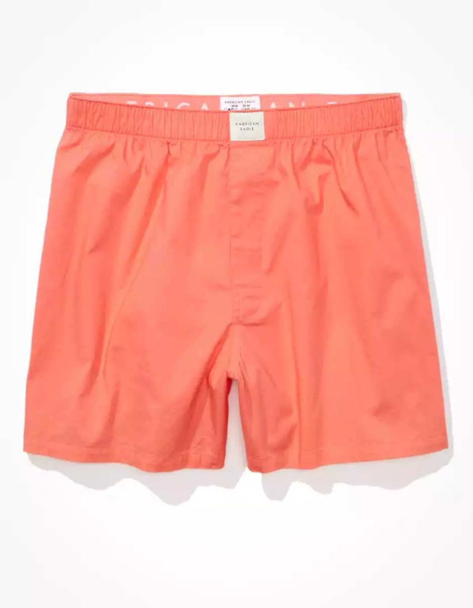 Shorts De Bain American Eagle AEO Stretch Rose Clair Homme | RUP-93123986